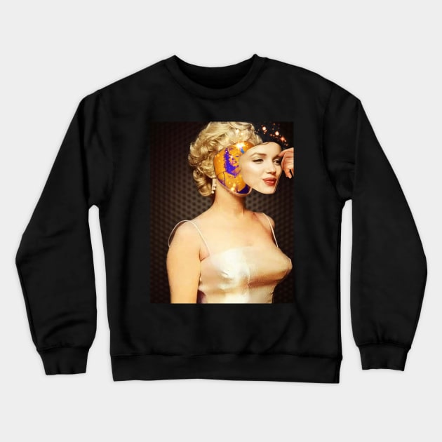 Face off Crewneck Sweatshirt by Jadenkai